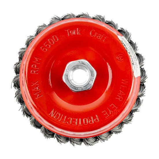 Wire Cup Brush Twisted 125mmxm14 Blister
